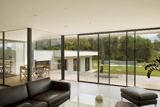 Réalisations baie coulissante et baie fixe