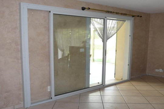 baie coulissante à galandage Vichy