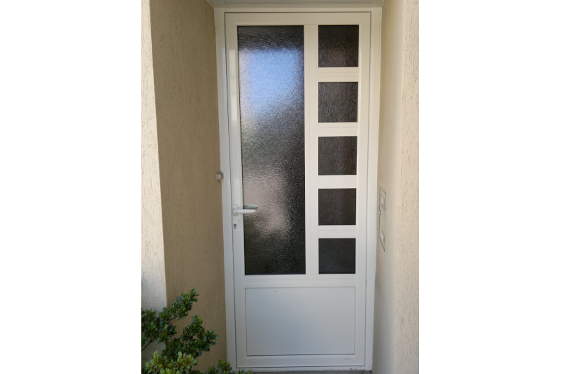 Porte d'entrée verre décoratif Vichy Allier