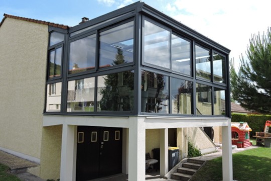 Veranda sur terrasse - Fabricant Vichy