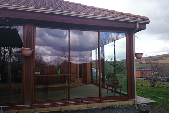 large vitrine 3 chassis coulissants Gannat