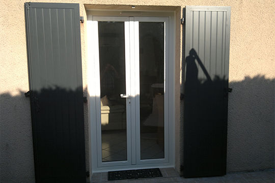 Volets battants grande taille rénovation Gannat